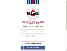 Tablet Screenshot of martini.com